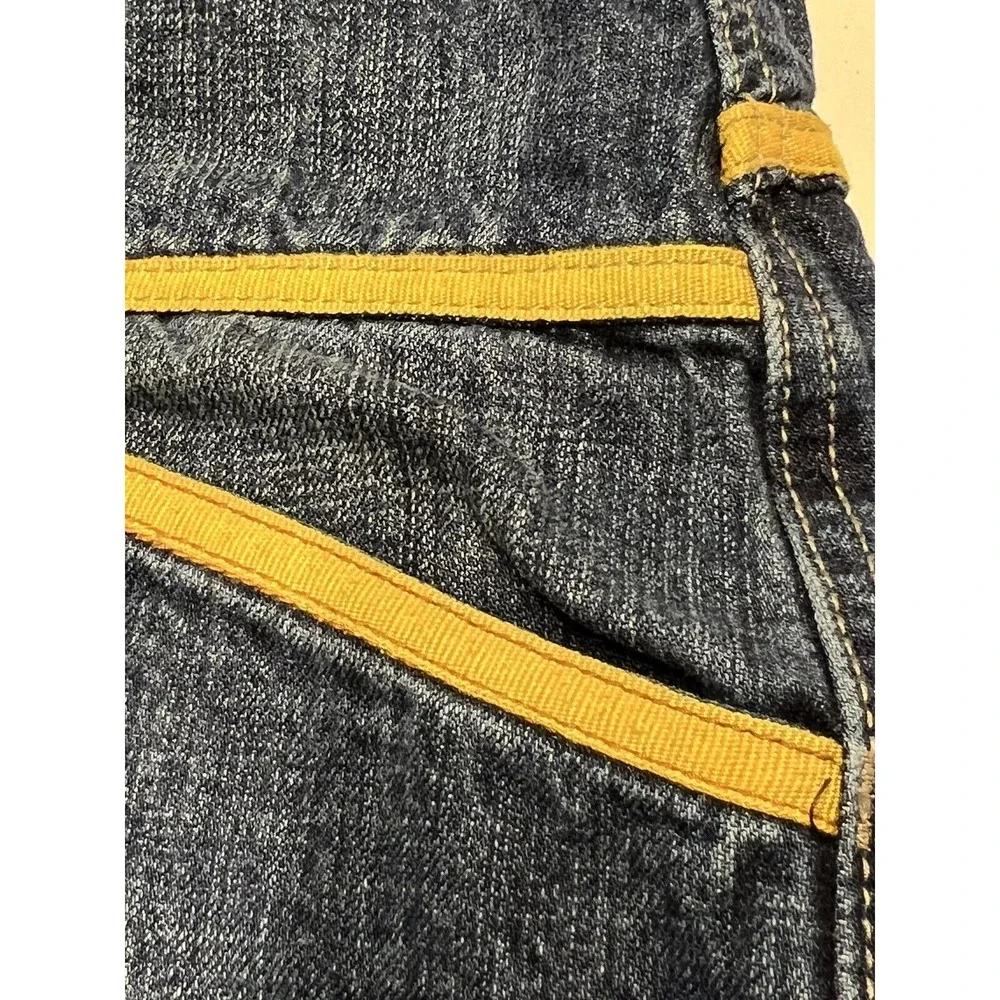 Marithe Francois Girbaud Blue Jeans Taped Brand X Vintage 90s Mens Size  38x34.5
